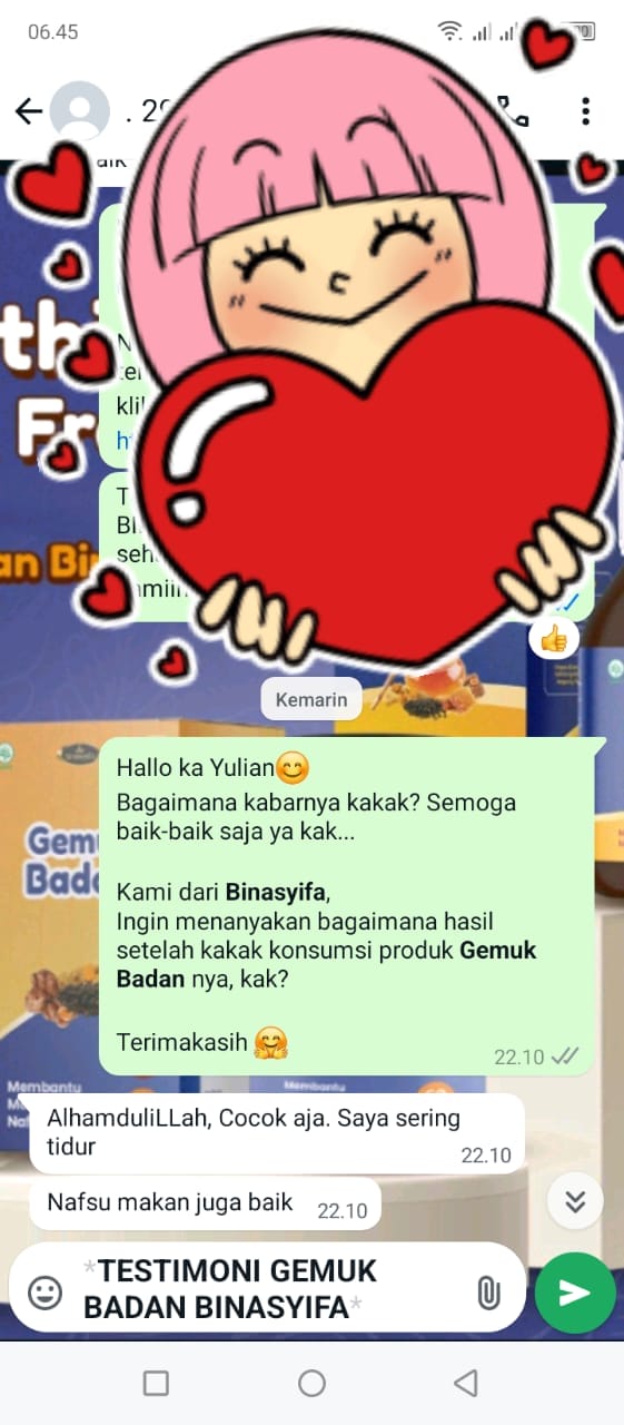 GEMUK BADAN - Penggemuk Badan Alami