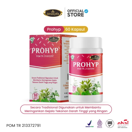 Thumbnail Prohyp 2024 PROHYP - Ampuh Menurunkan Tekanan Darah Tinggi / Hipertensi