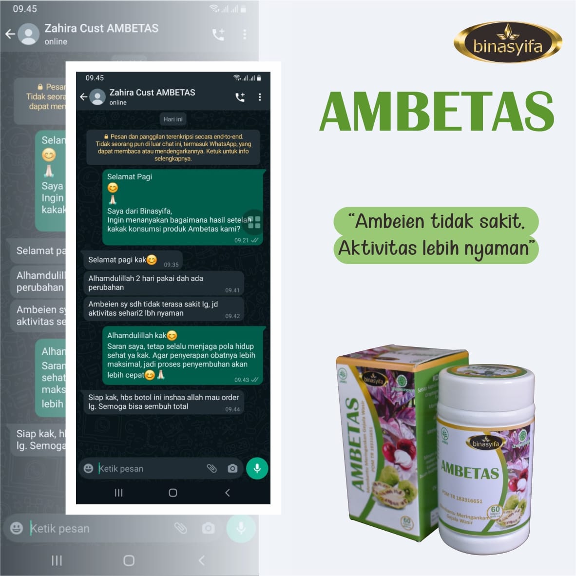 AMBETAS - Ampuh Mengatasi Ambeien / Wasir Tuntas