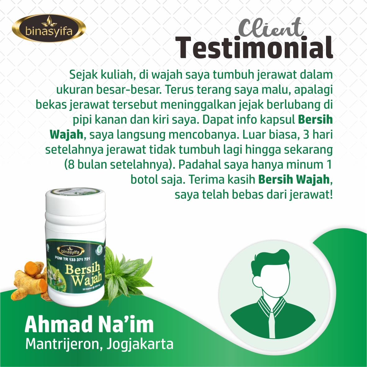BERSIH WAJAH - Herbal Jerawat Alami