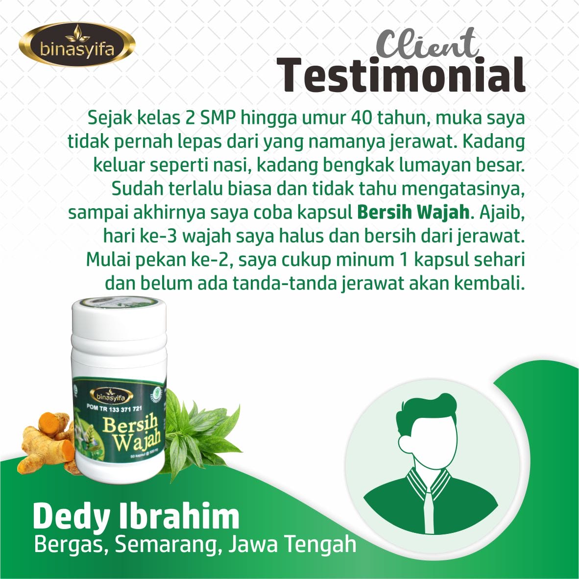 BERSIH WAJAH - Herbal Jerawat Alami