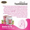 Testimony Langsingfit - Analia LANGSINGFIT - Pelangsing Herbal & Fat Burn