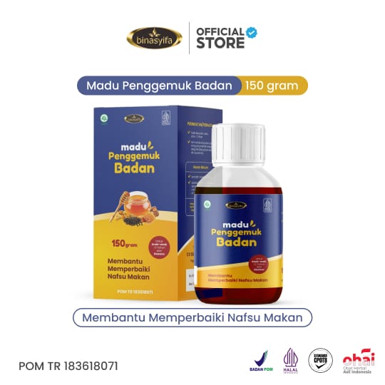 Thumbnail Madu Penggemuk Badan 2024 MADU PENGGEMUK BADAN - Menambah Berat Badan Anak & Dewasa Hasil Permanen