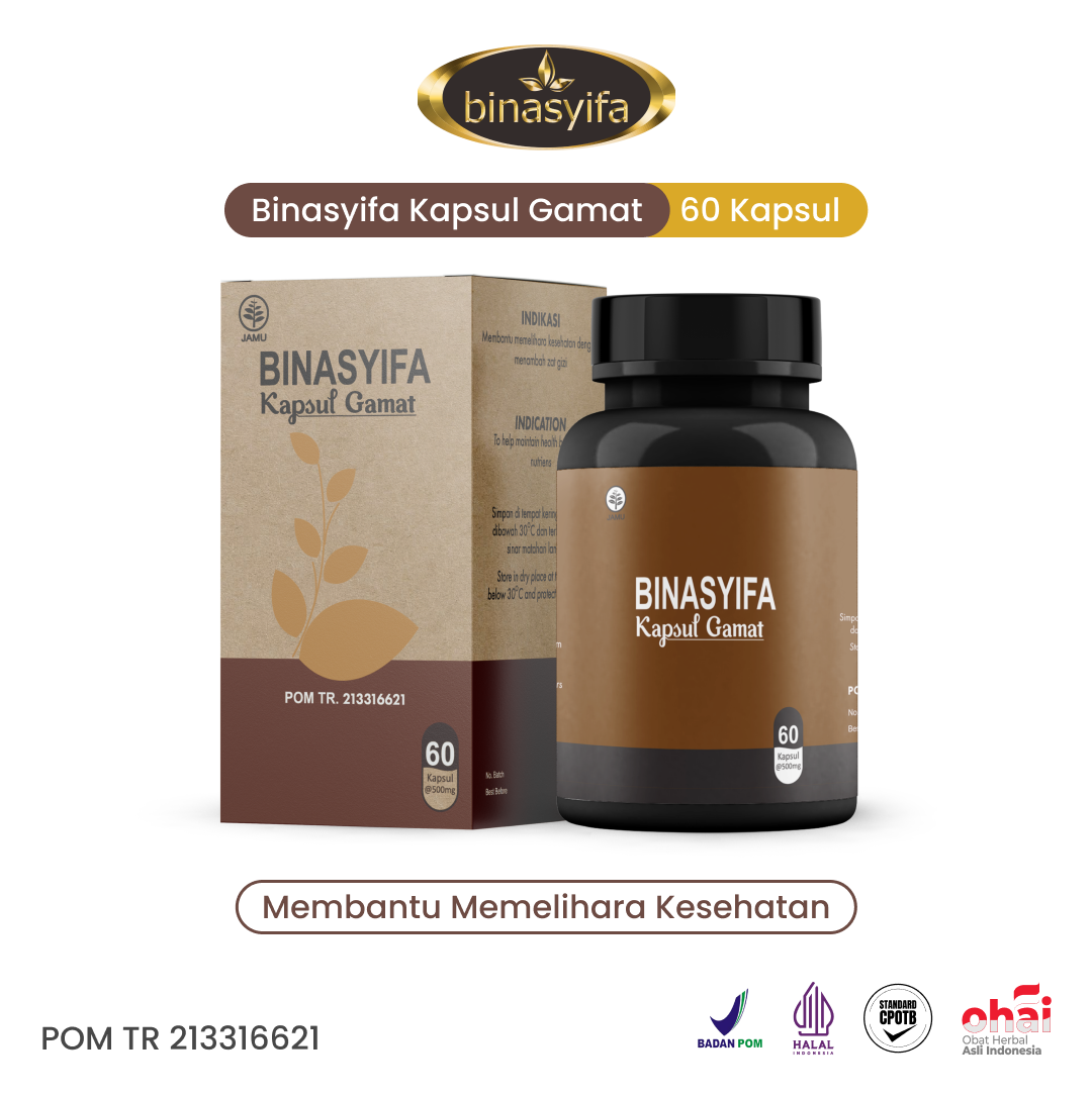 BINASYIFA KAPSUL GAMAT - Mengatasi Nyeri Tulang & Menguatkan Tulang