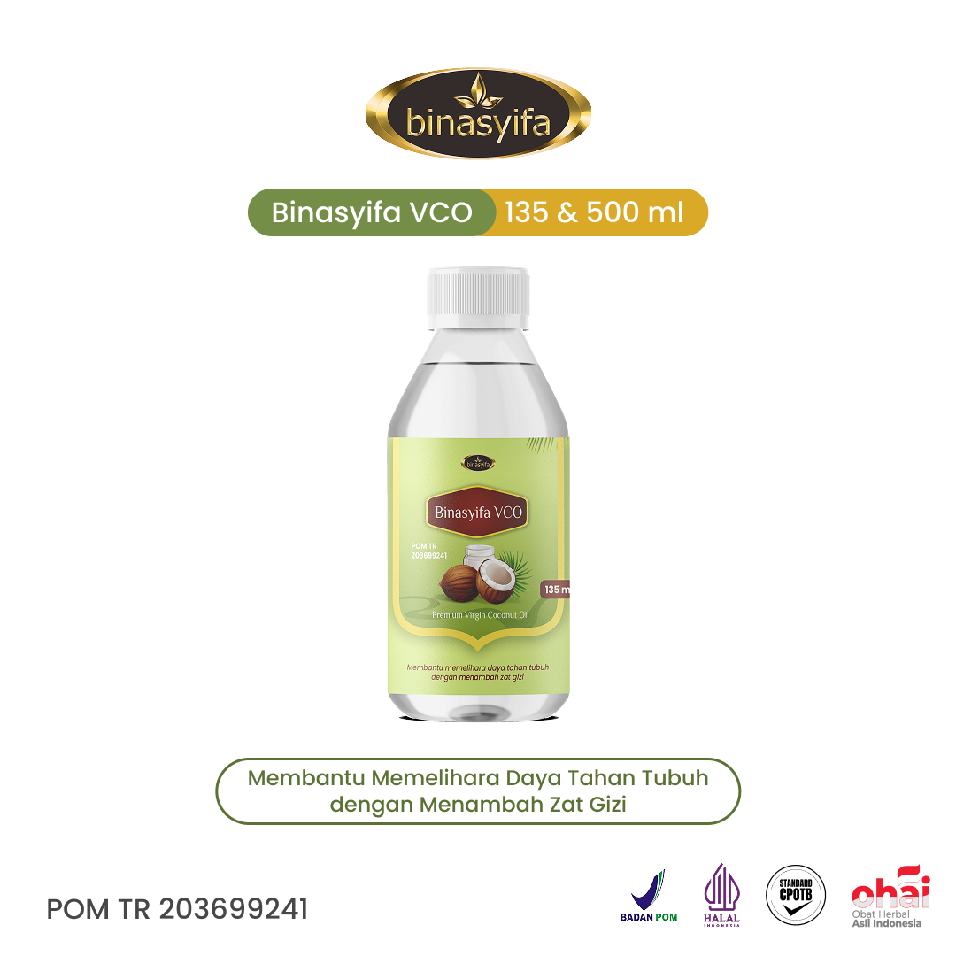 BINASYIFA VCO - Jaga Daya Tahan Tubuh