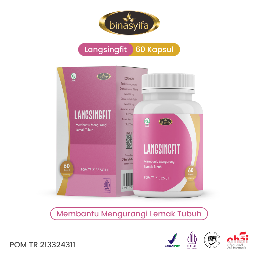 LANGSINGFIT - Pelangsing Herbal & Fat Burn