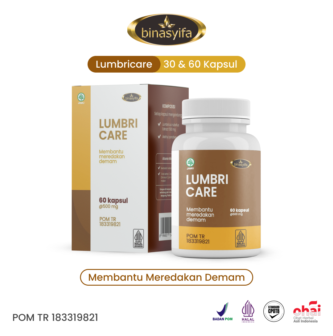 Thumbnail Lumbricare 2026 - Website LUMBRICARE - Herbal Penurun Panas