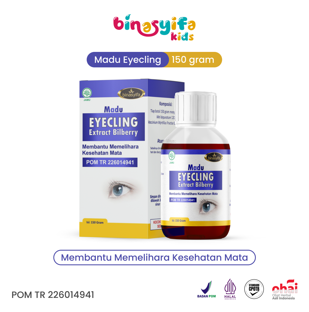Thumbnail Madu Eyecling 2026 - Website MADU EYECLING - Madu Herbal Ampuh untuk Mata Buram dan Kelainan Mata (Minus, Plus dan Silinder)